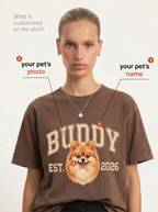 Custom Pet Portrait T-Shirt