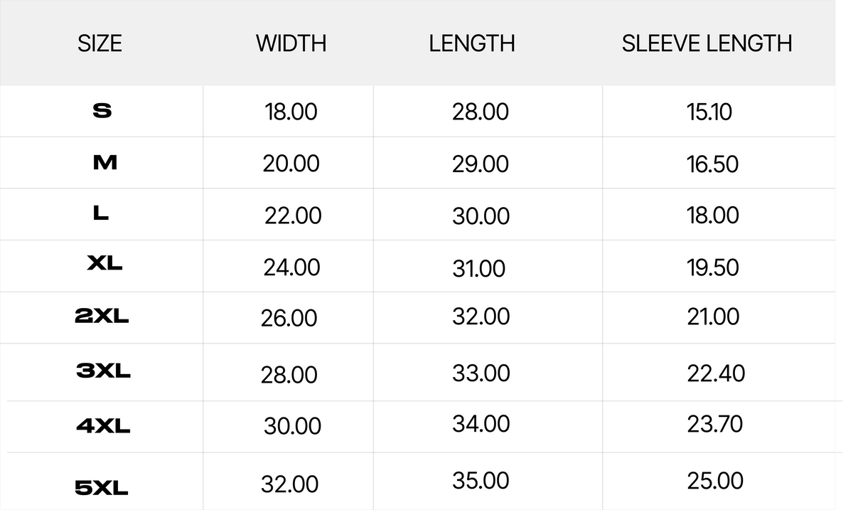 Size guide