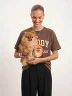 Custom Pet Portrait T-Shirt – Lifestyle Photo