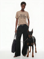 Sorry I'm Late I Saw a Dog T-Shirt – Lifestyle Photo