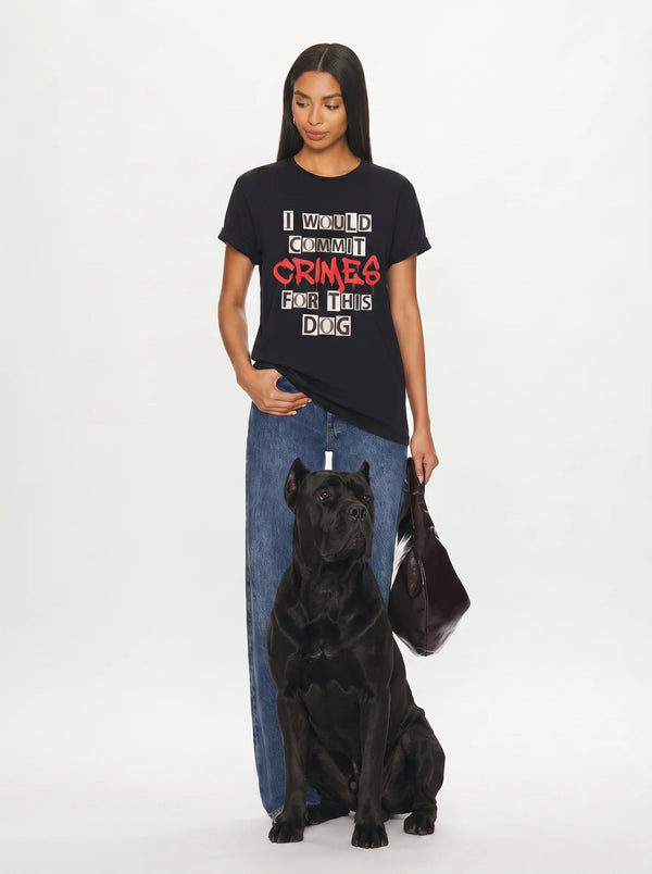 I Would Commit Crimes for This Dog T-Shirt – Lifestyle Photo