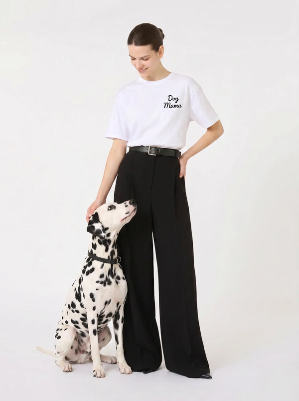 Dog Mama Classic T-Shirt – Lifestyle Photo