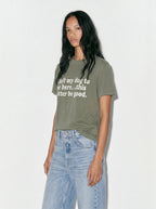 I Left My Dog to Be Here T-Shirt – Women's Styling
