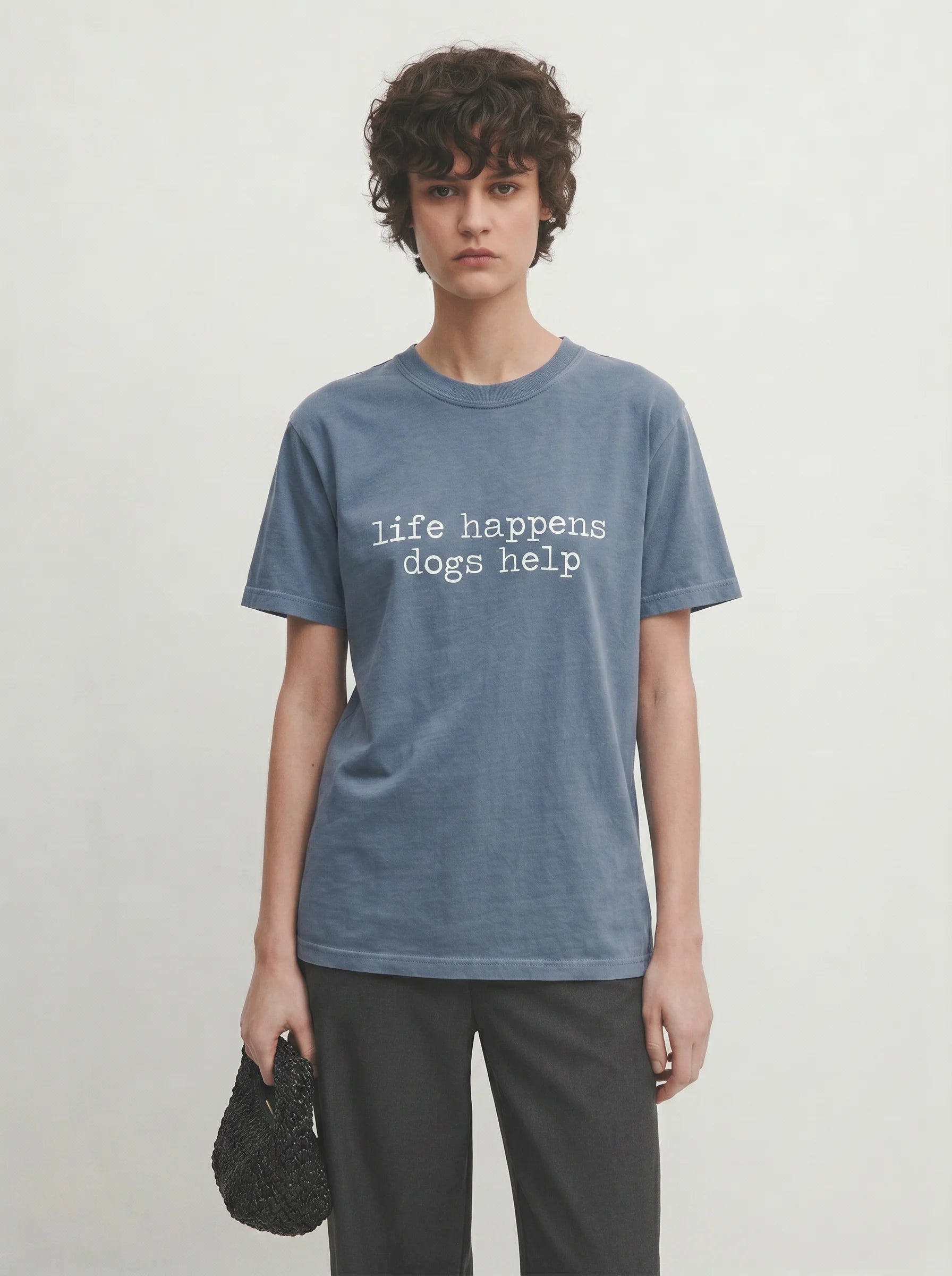 Life Happens Dogs Help T-Shirt – Women's Styling