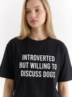 Introverted Dog Lover T-Shirt – Women's Styling 2