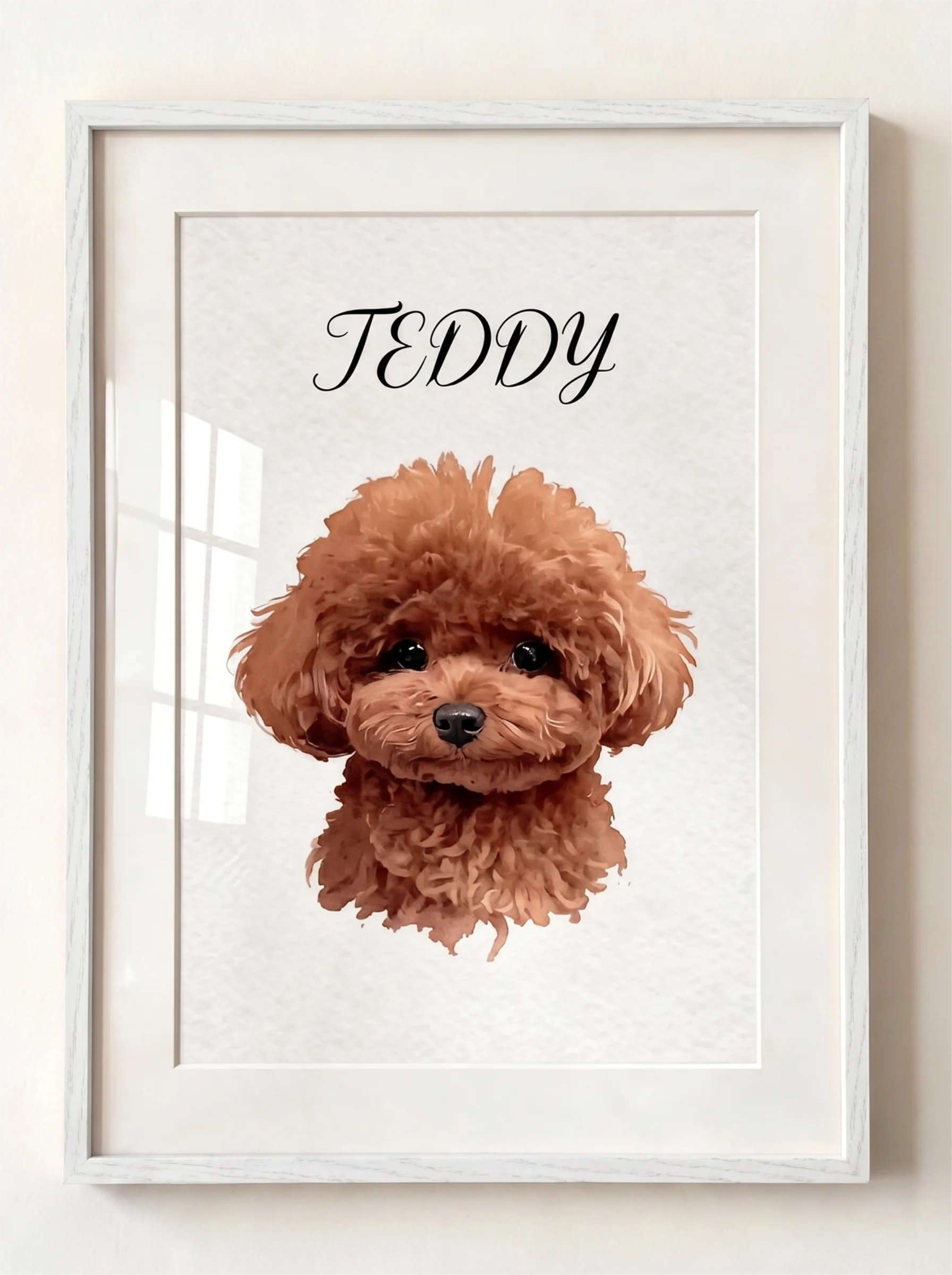 Custom Pet Portrait Frame