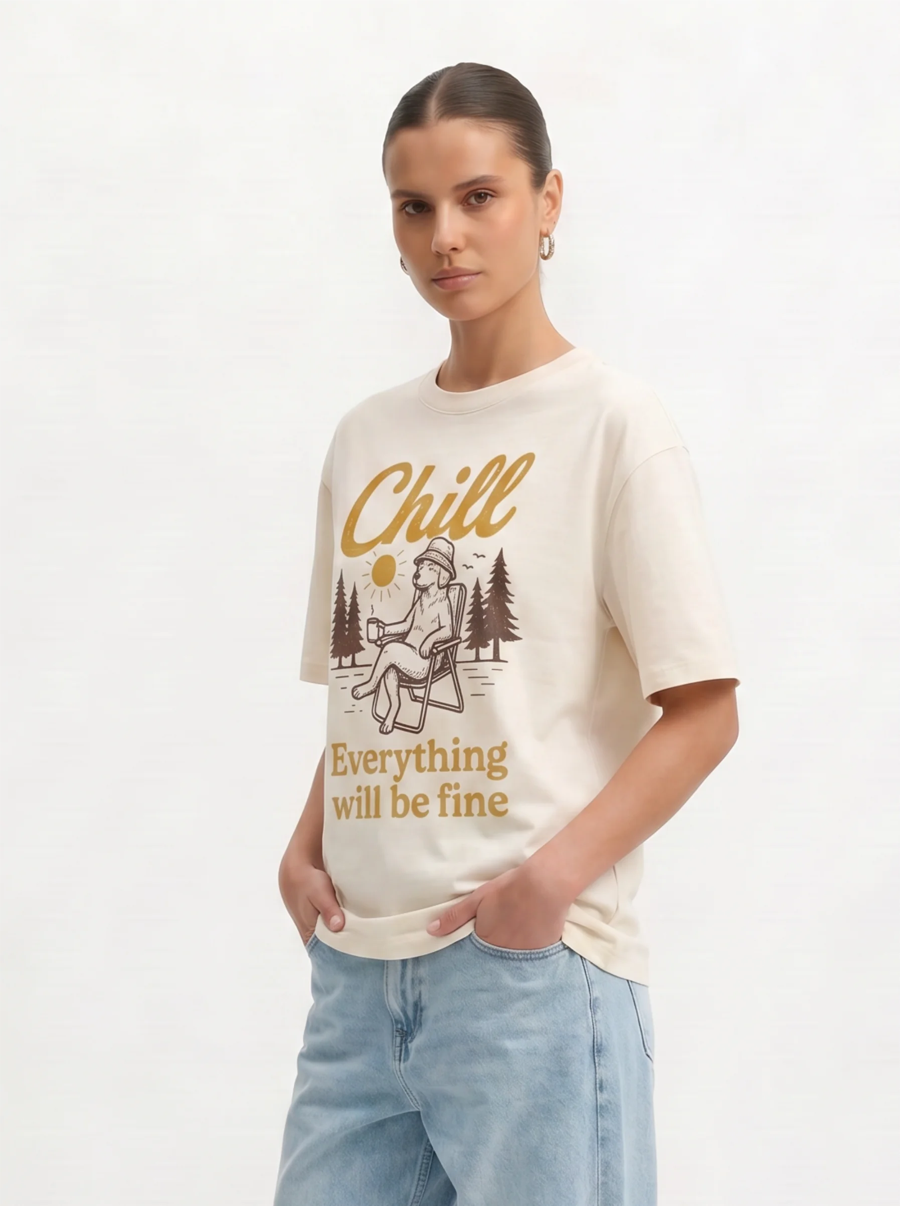 Everything Will Be Fine T-Shirt – Women's Styling 2