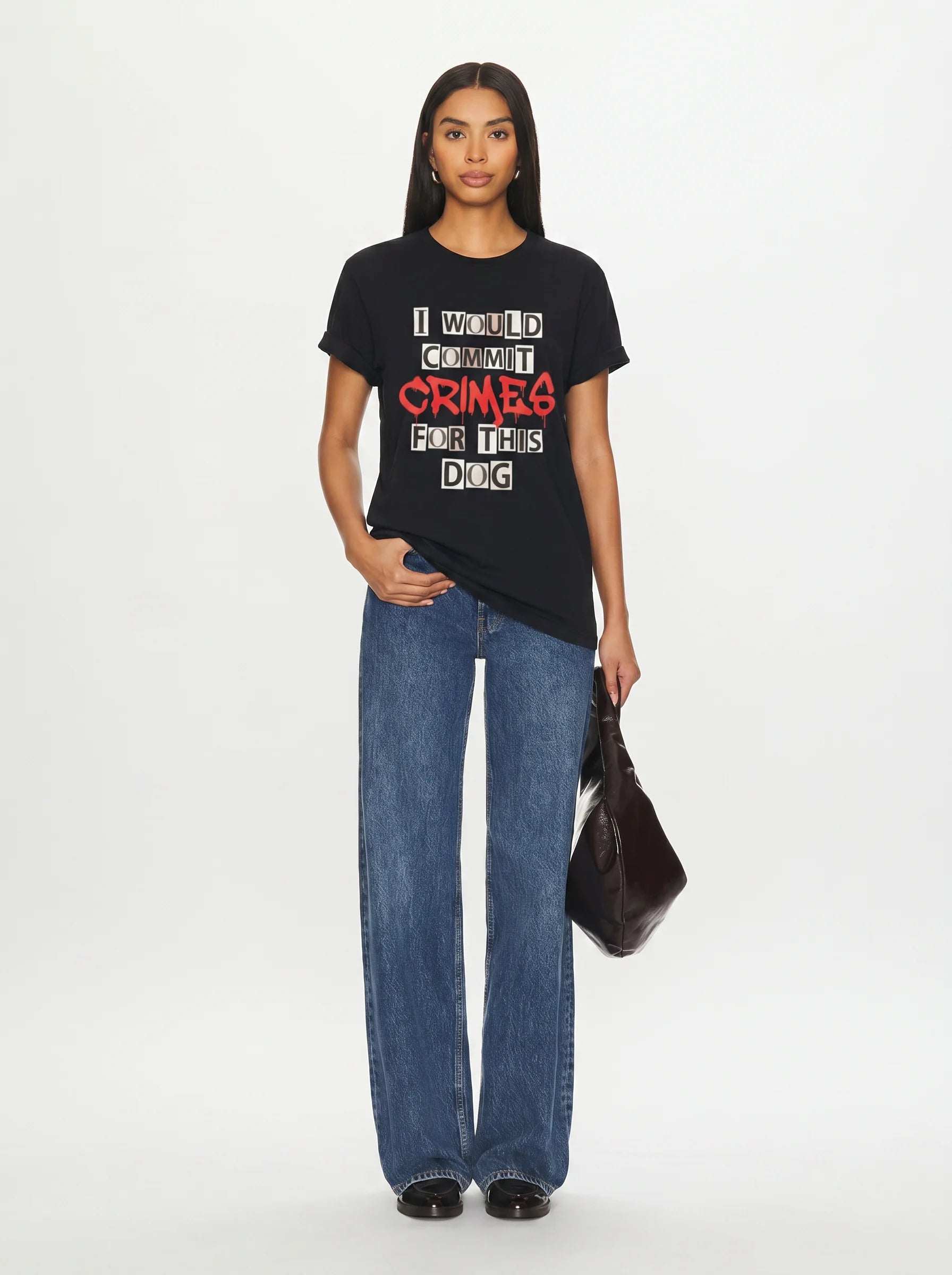 I Would Commit Crimes for This Dog Classic T-Shirt | Made With Paws