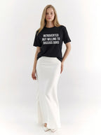 Introverted But Willing to Discuss Dogs Classic T-Shirt | Made With Paws