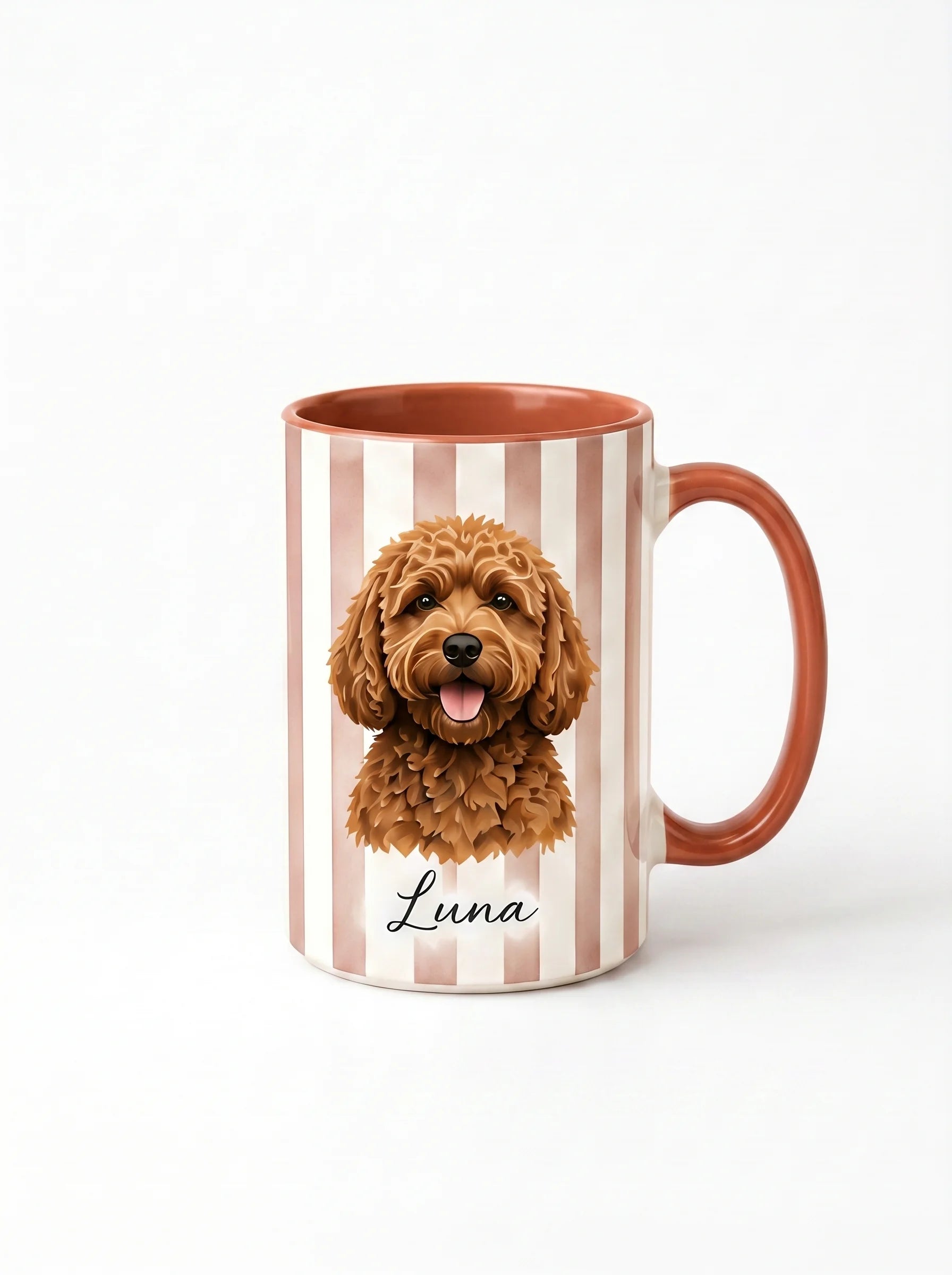 Custom Pet Portrait Mug – Lifestyle Photo 2