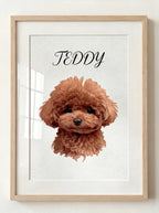 Custom Pet Portrait Frame
