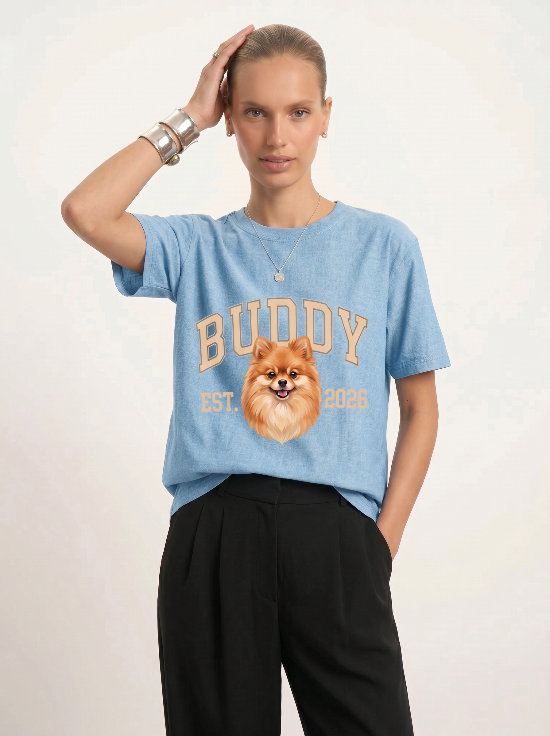 Custom Pet Portrait T-Shirt