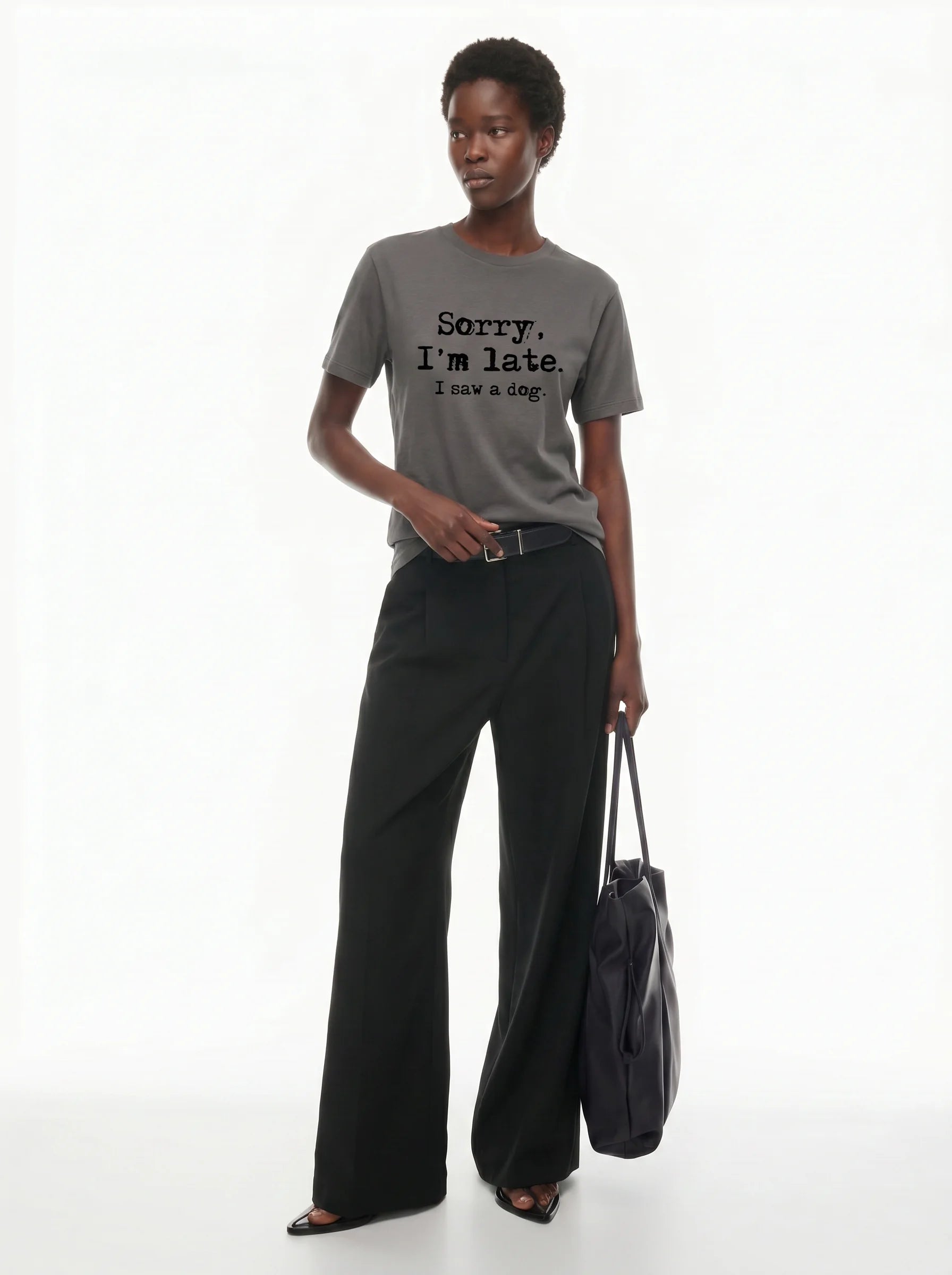 Sorry I'm Late, I Saw a Dog T-Shirt