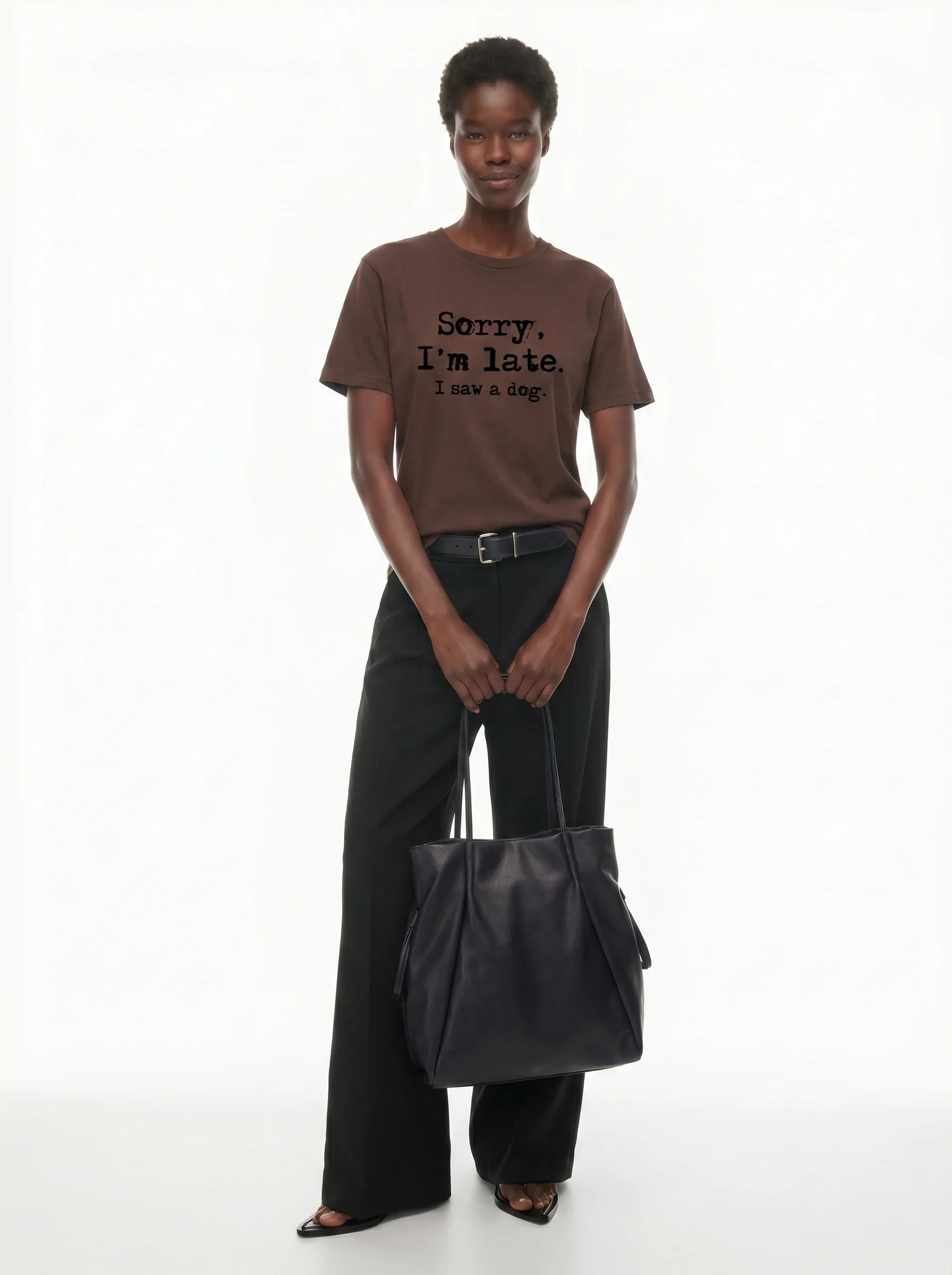 Sorry I'm Late, I Saw a Dog T-Shirt