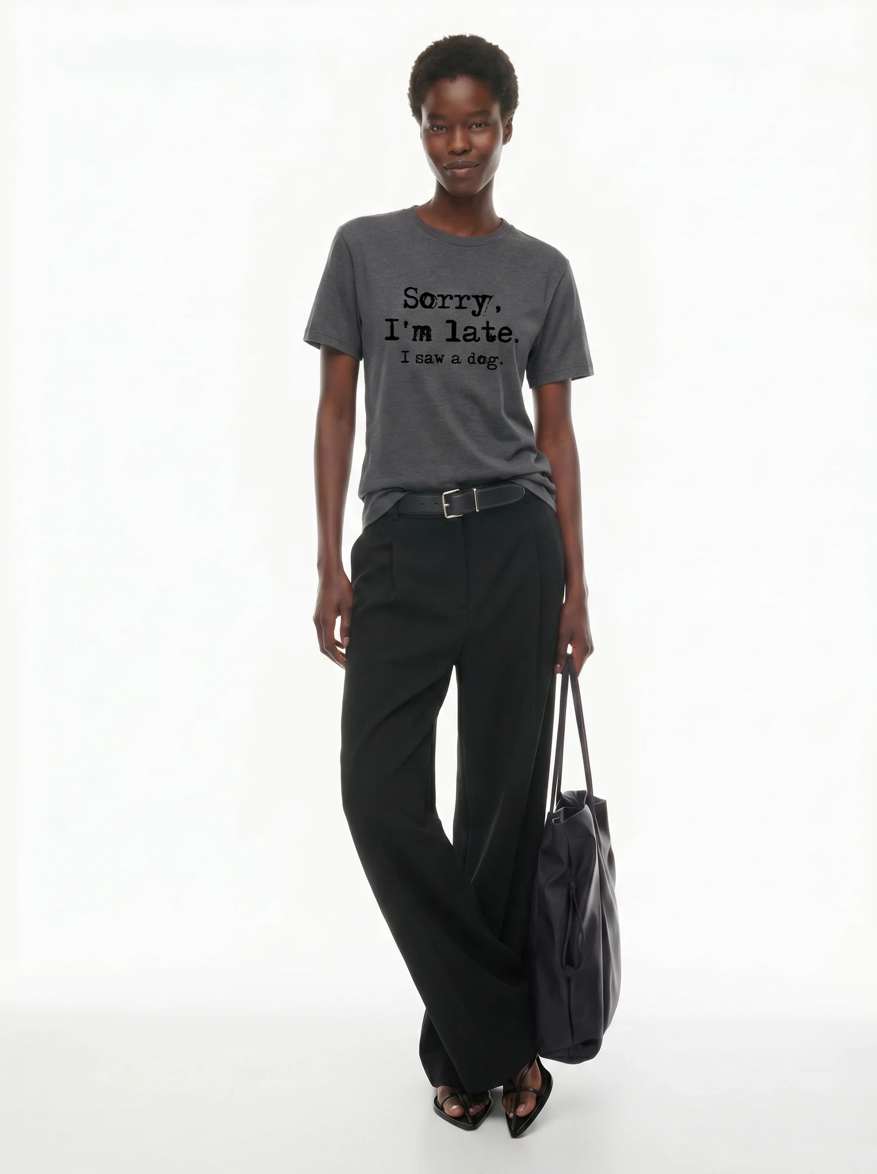 Sorry I'm Late, I Saw a Dog T-Shirt