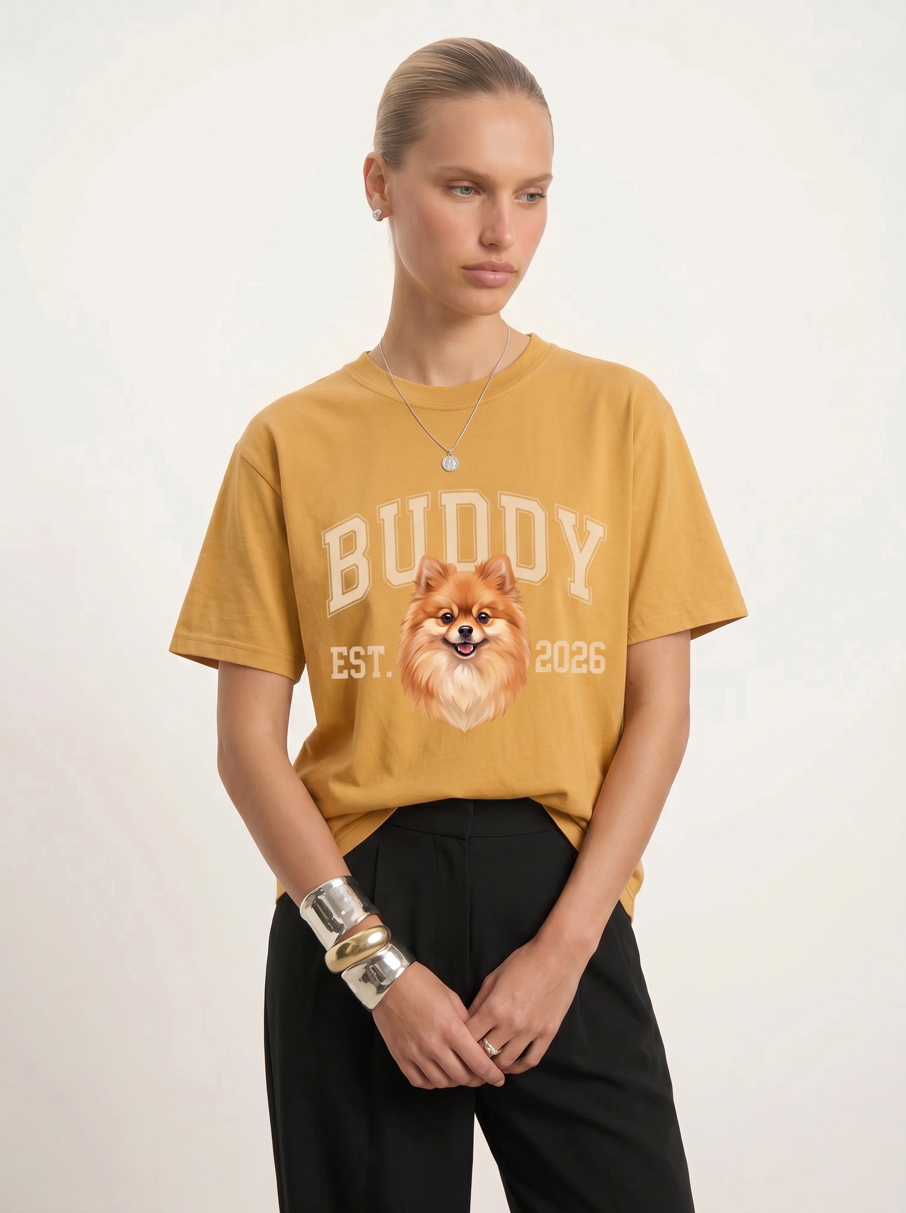 Custom Pet Portrait T-Shirt