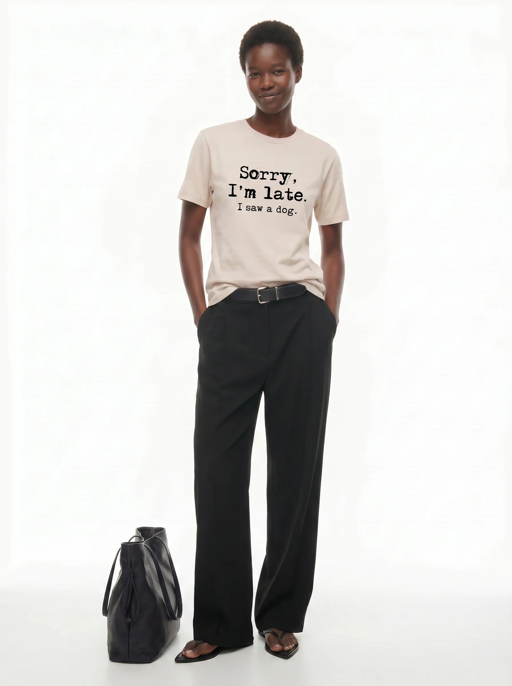 Sorry I'm Late, I Saw a Dog T-Shirt