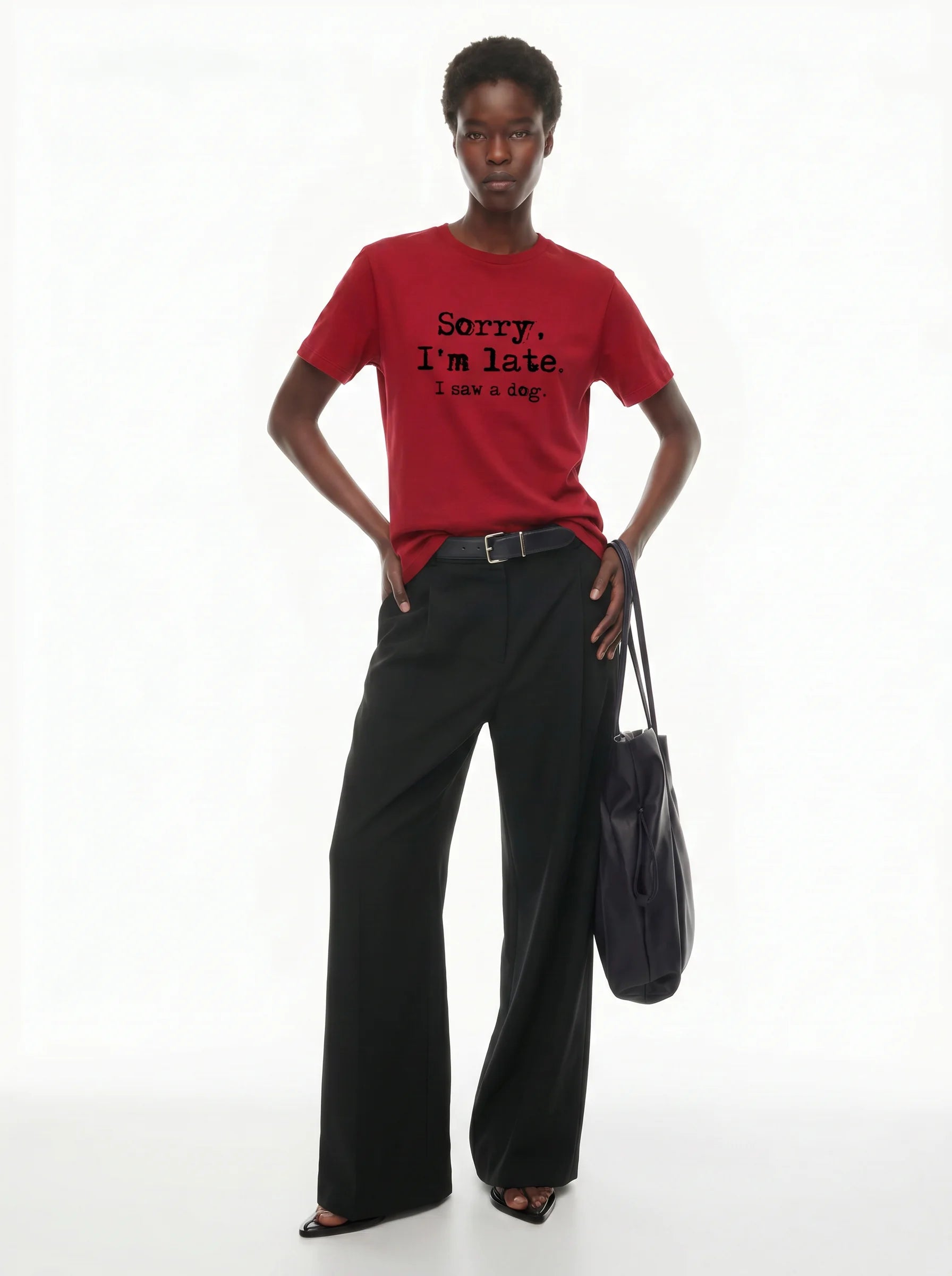 Sorry I'm Late, I Saw a Dog T-Shirt