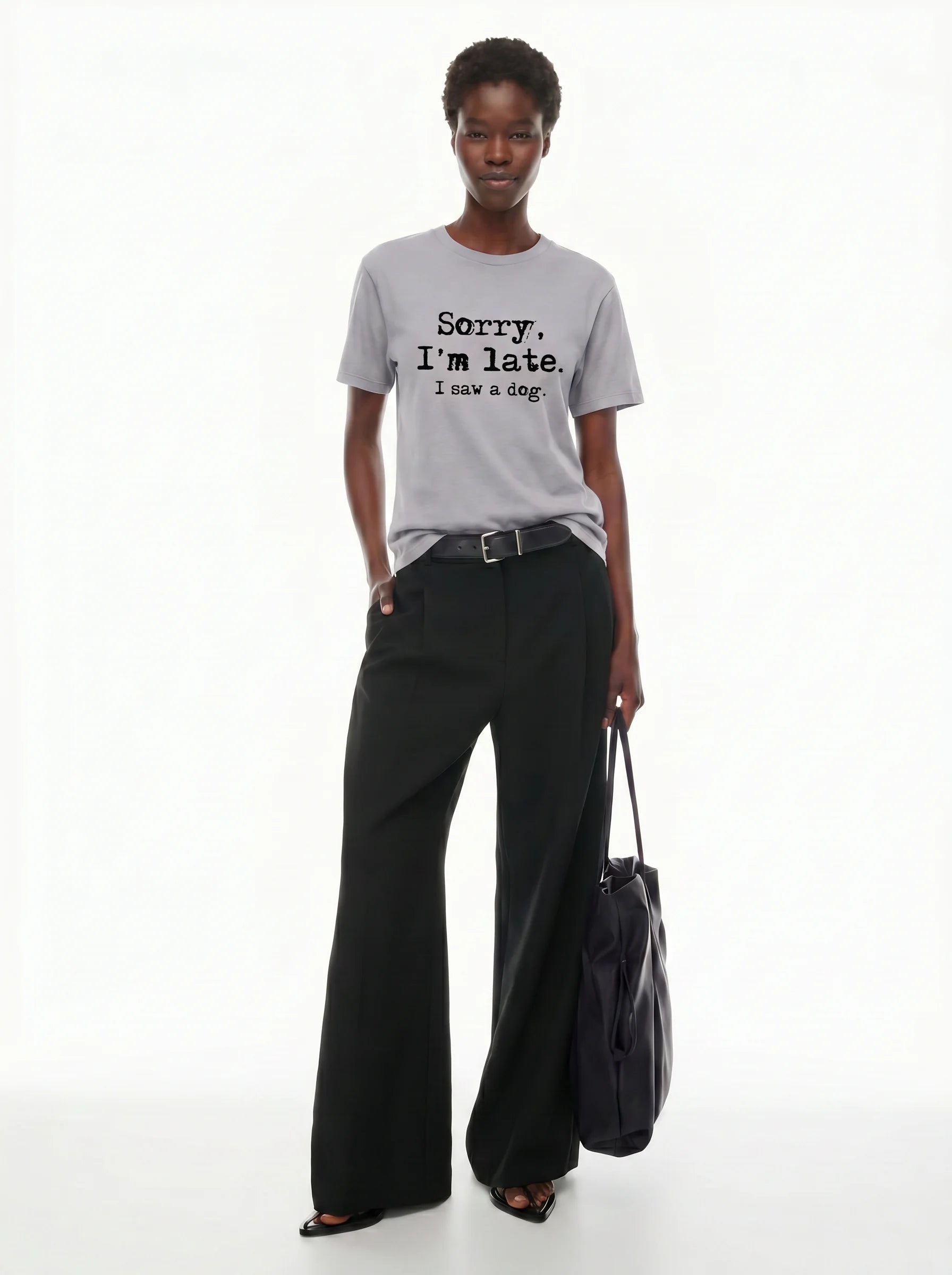 Sorry I'm Late, I Saw a Dog T-Shirt