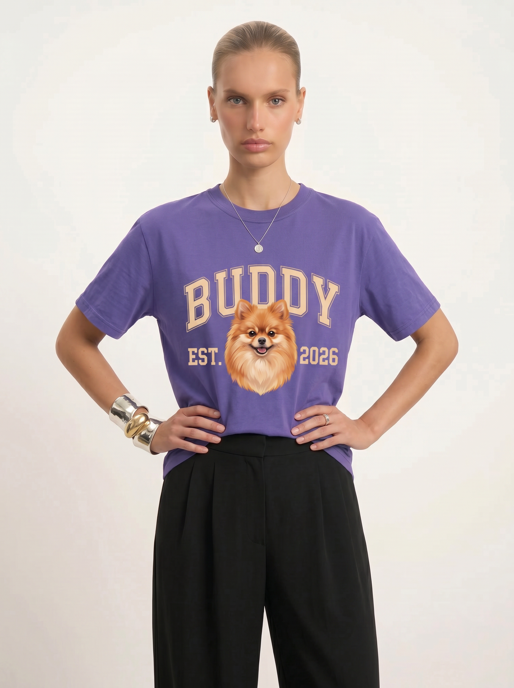 Custom Pet Portrait T-Shirt