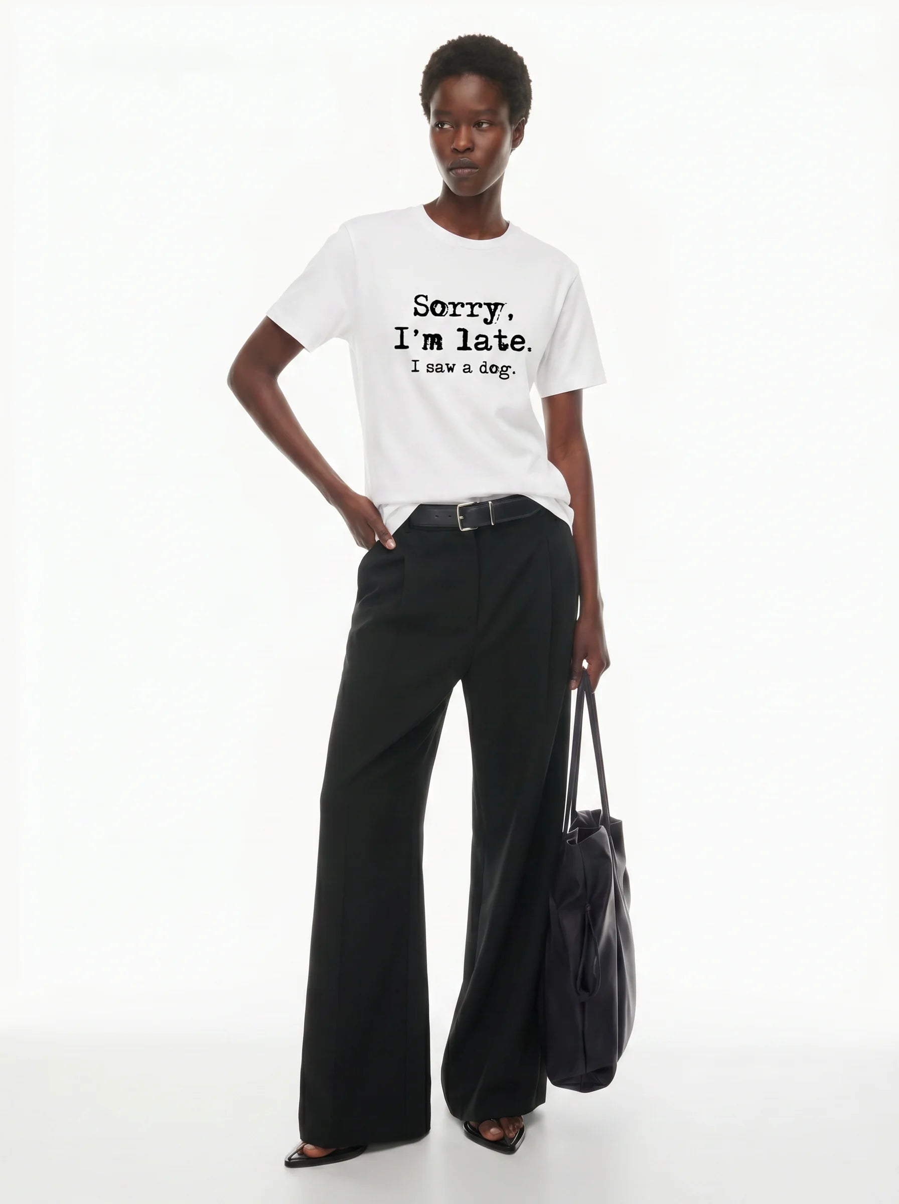 Sorry I'm Late, I Saw a Dog T-Shirt
