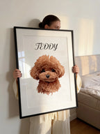 Custom Pet Portrait Frame