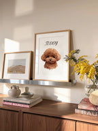 Custom Pet Portrait Frame