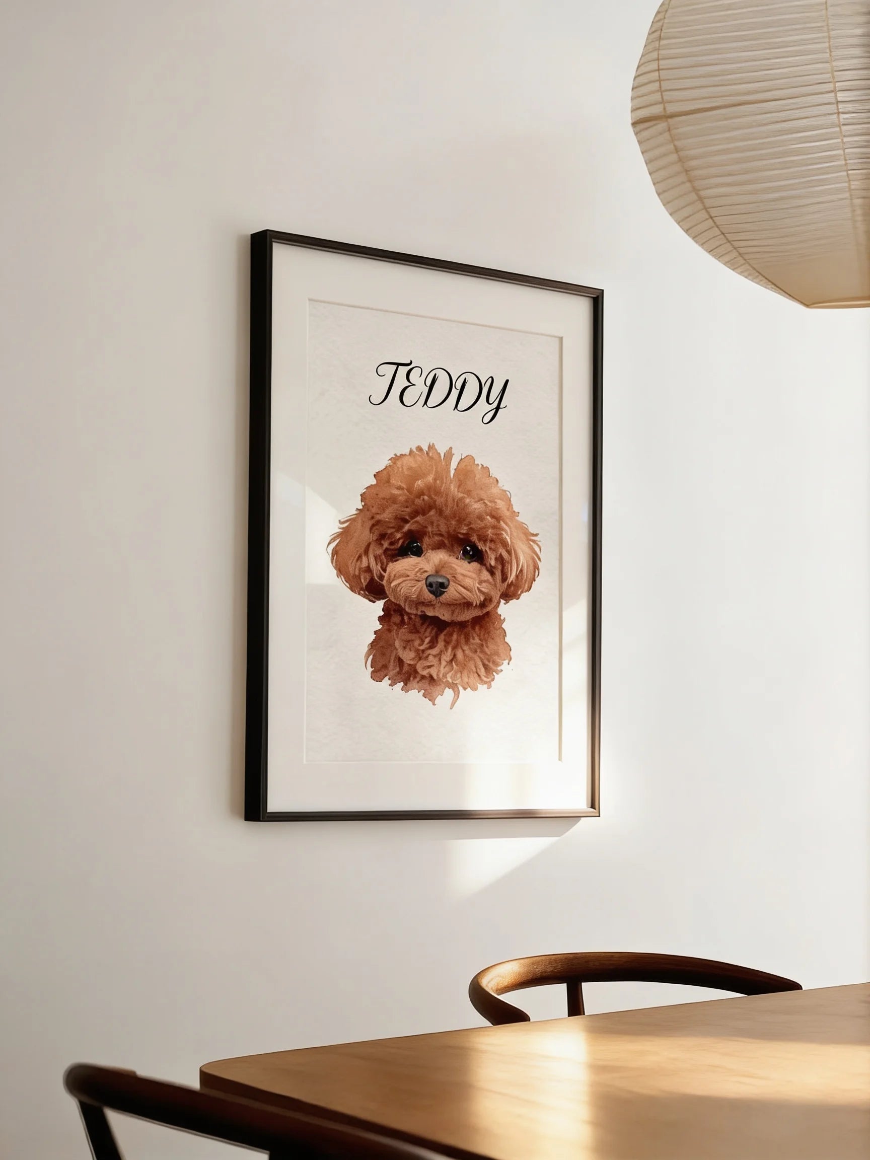 Custom Pet Portrait Frame