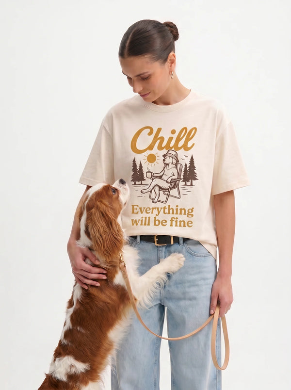 Everything Will Be Fine T-Shirt – Lifestyle Photo