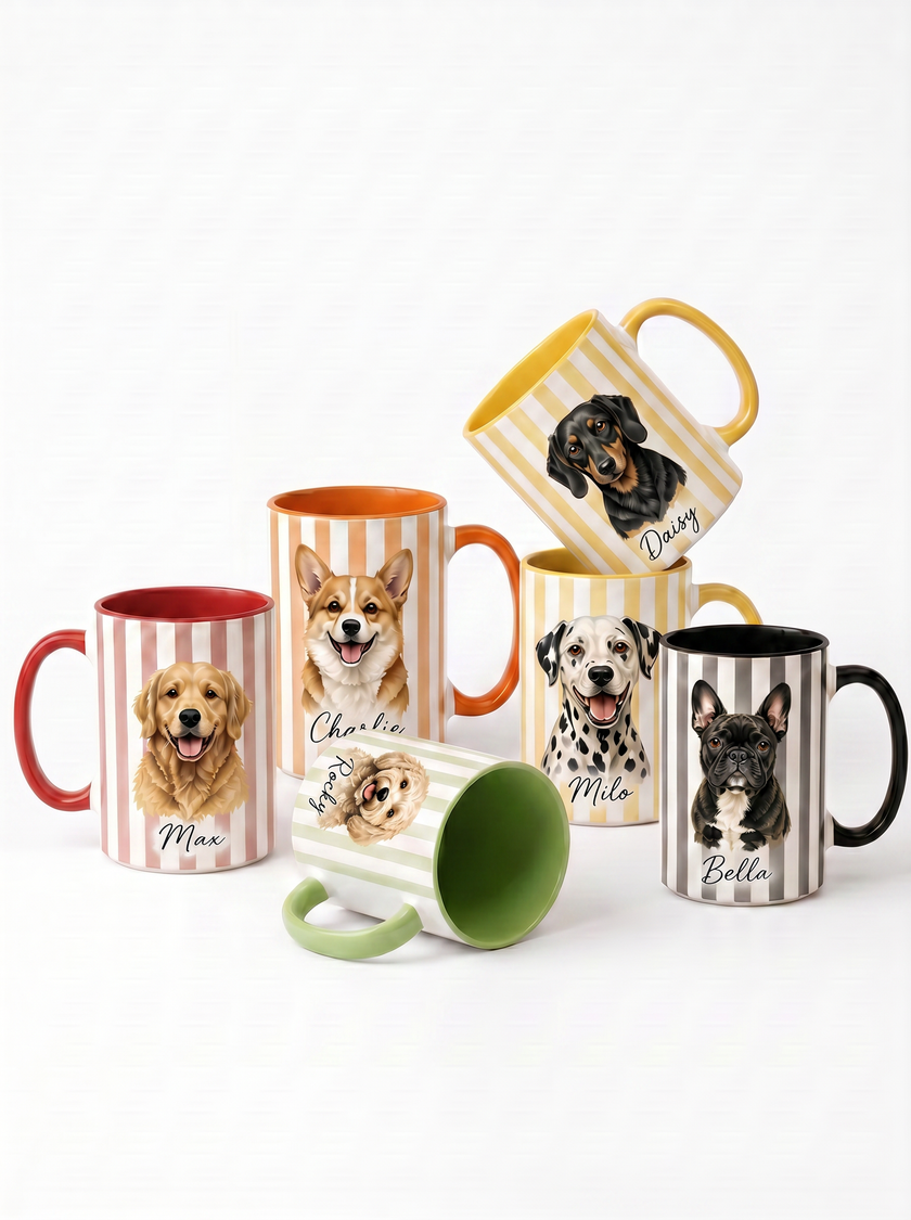 Custom Portrait Mugs